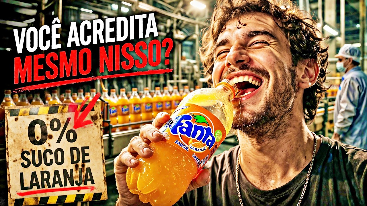 COMO É FEITA FANTA LARANJA? / HISTÓRIA DA FANTA LARANJA