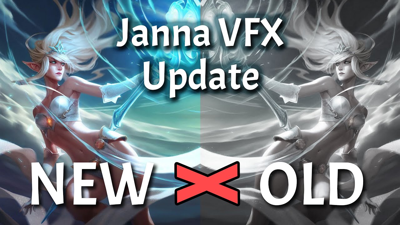 Janna VFX Update - Old vs. New