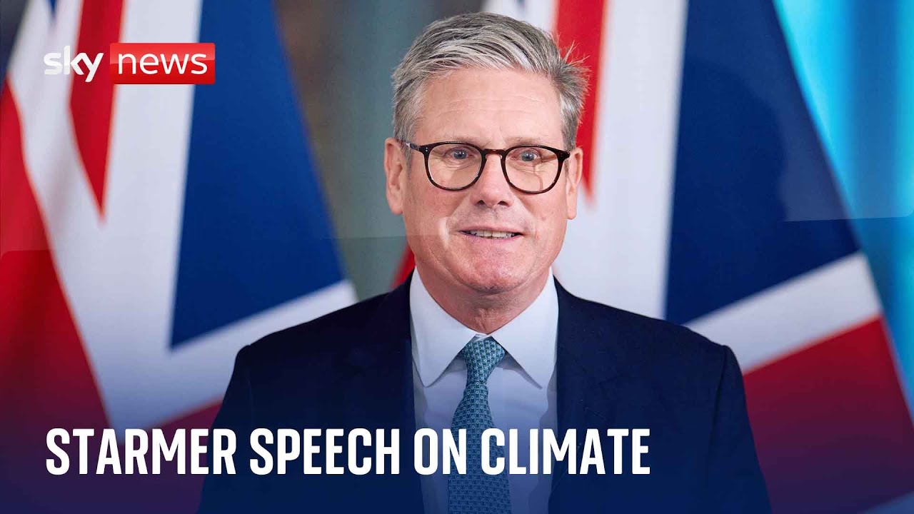 Watch: PM Keir Starmer announces £22bn in climate funding to 'reignite industrial heartlands'