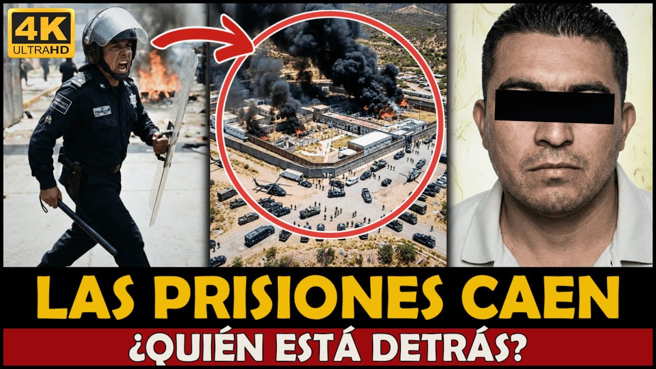 Harfuch CAPTURA a 'Veterano de Tribus' - 3 Prisiones caen: reos toman a 46 rehenes: ¿Quién dirige?