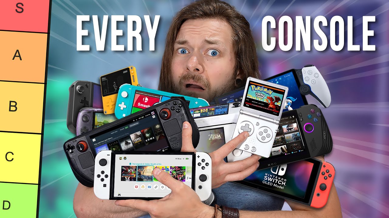 Рейтинг ВСЕХ портативных консолей со времен Nintendo Switch от ЛУЧШИХ до ХУДШИХ!