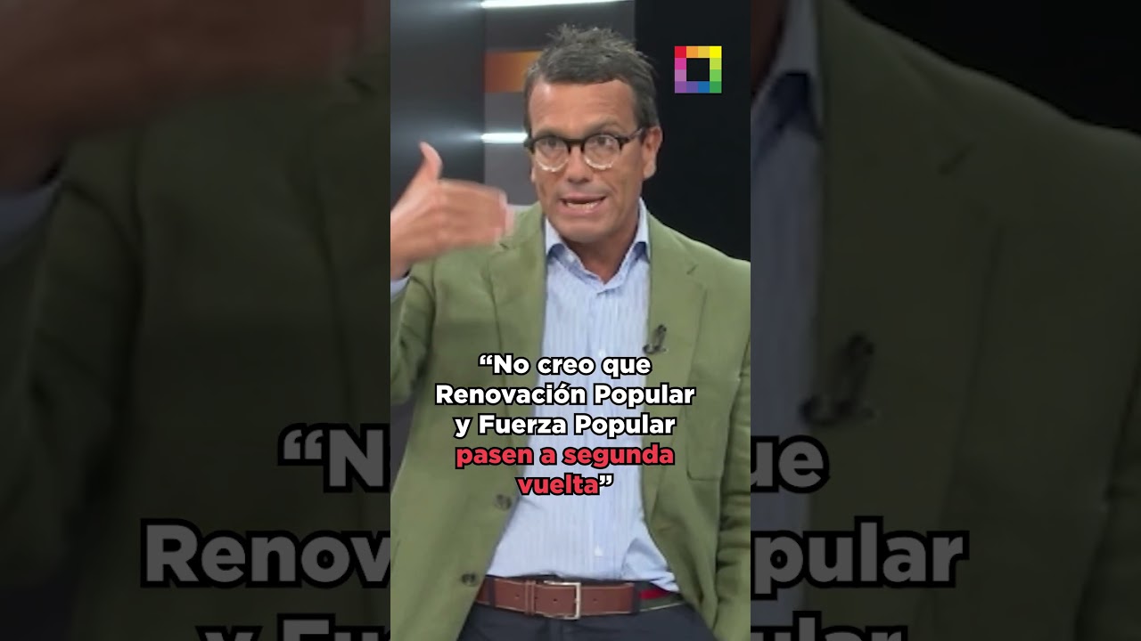 Christian Hudtwalcker: &ldquo;No creo que RP Y FP pasen a segunda vuelta&rdquo; #AhorayEnLaHora