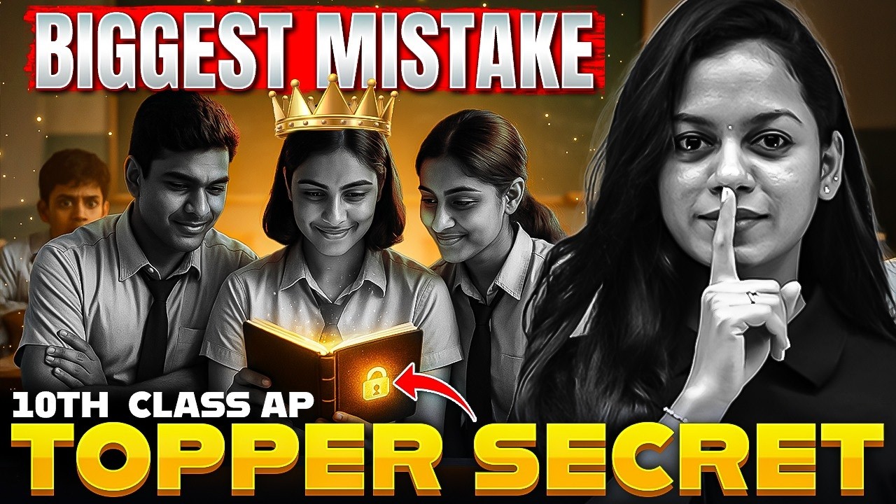 AP 10th Class Biggest Mistakes Students Do 😱 | Topper Secret Strategy 2026