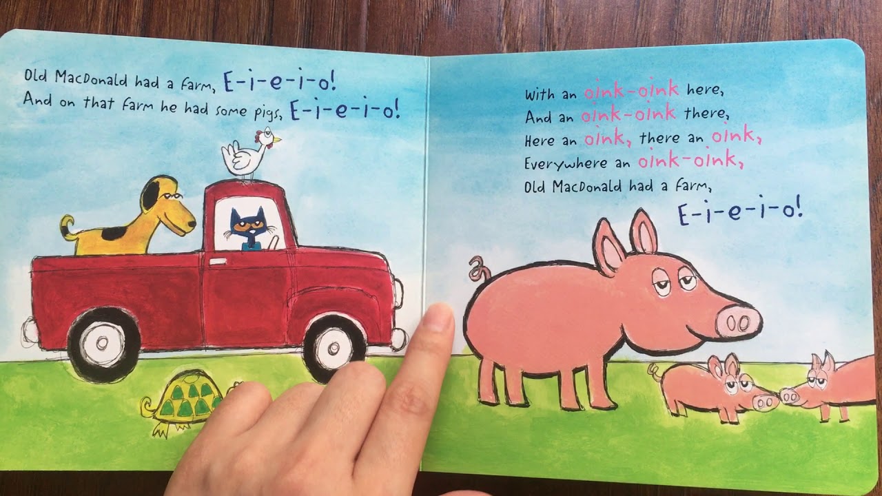 Pete the Cat Old MacDonald Had a farm by James Dean