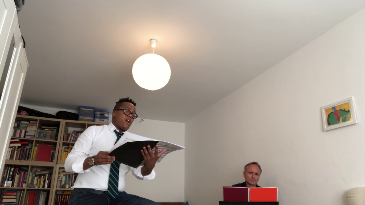 Levy Sekgapane concerto in quarantena