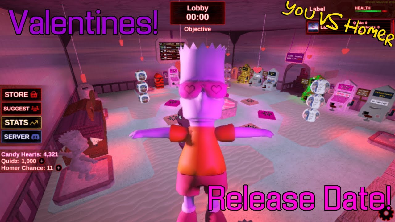 Valentines RELEASE DATE! + Leaks (You vs Homer)