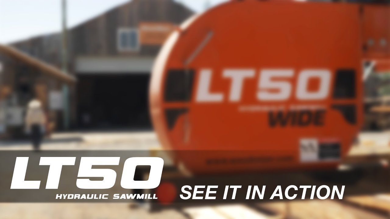LT50 Hydraulic Portable Sawmill in Action | Wood-Mizer