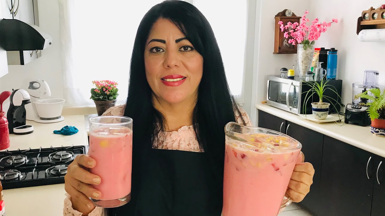 🍇🍏🍓ASMR DELICIOSA AGUA DE FRUTAS🍌🥝🍍 - FÁCIL