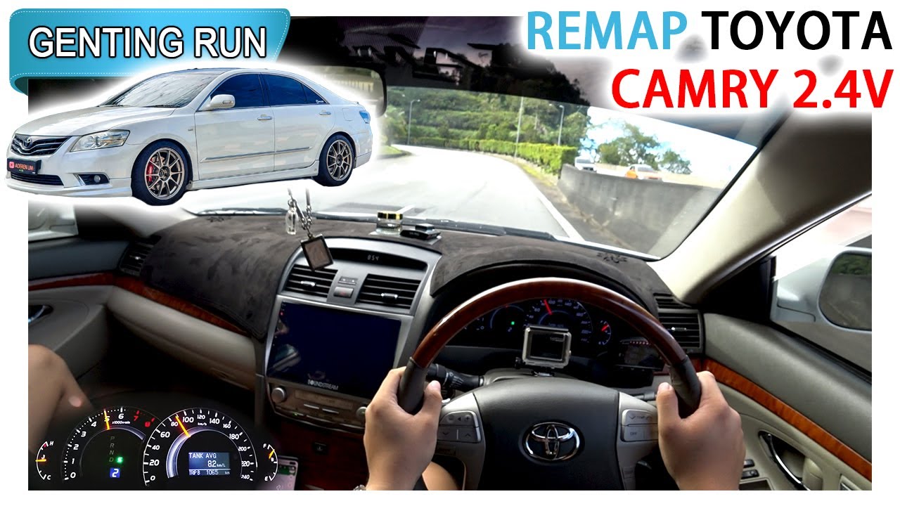 Remap XV40 Toyota Camry 2.4V | Malaysia #POV [Genting Run 冲上云霄] [CC Subtitle]