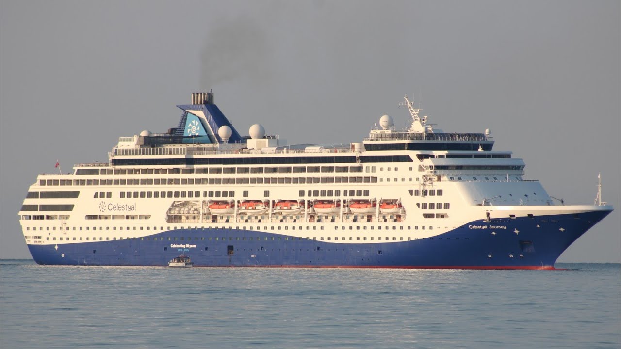 Celestyal Journey🇧🇲 - Arrival at Katakolo Port, Greece [15/8/2025]