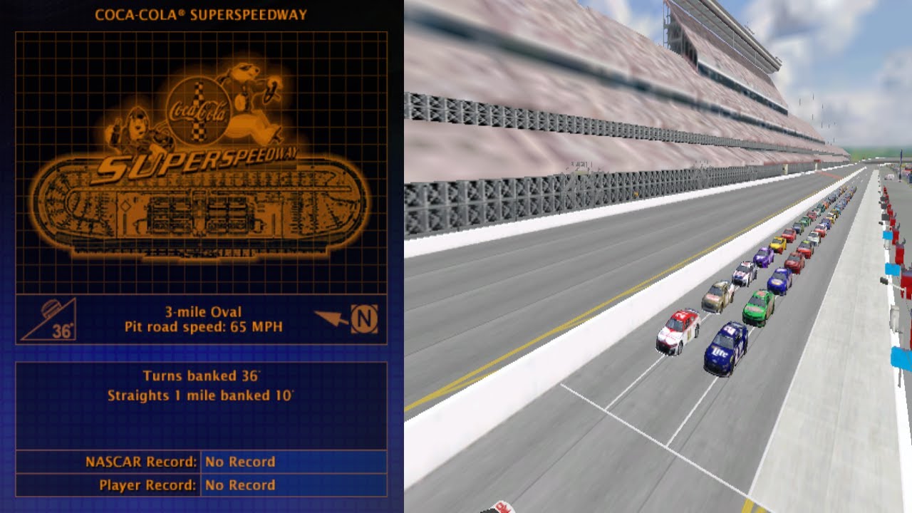 NR 2003 Full Race Coca Cola SuperSpeedway Ai