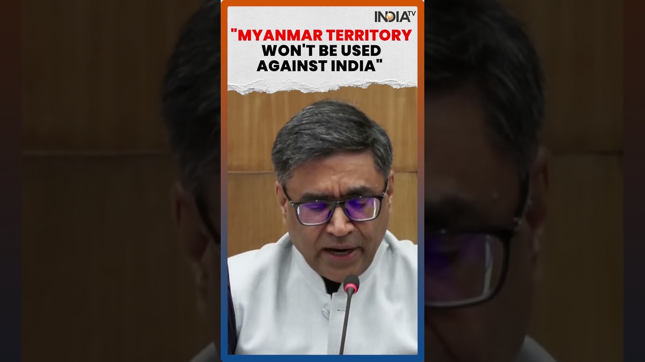 Myanmar Crisis: MEA Says Territory Won&rsquo;t Be Used Against India&rsquo;s Interests #indiamyanmarties