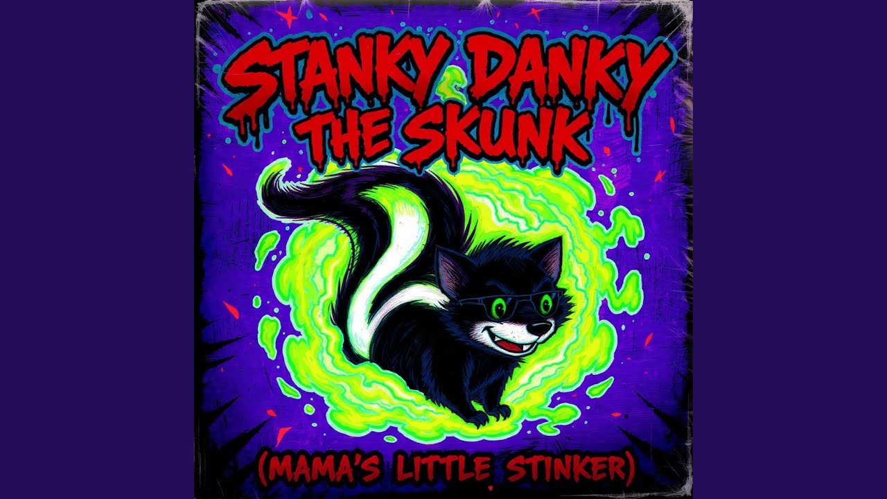Stanky Danky the skunk (Mama’s little stinker)