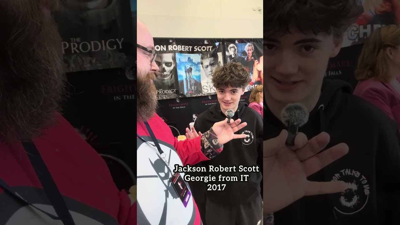 Interview with Jackson Robert Scott aka Georgie from 2017 IT #horror #horrorfilm #IT