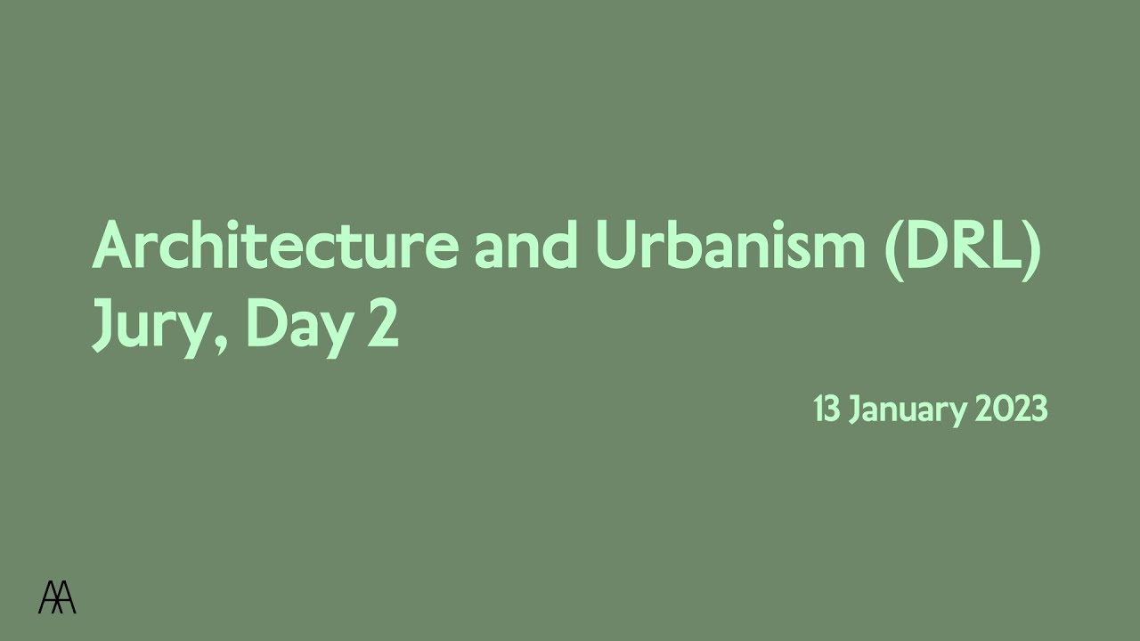 Design Research Laboratory (DRL) MArch jury Day 02