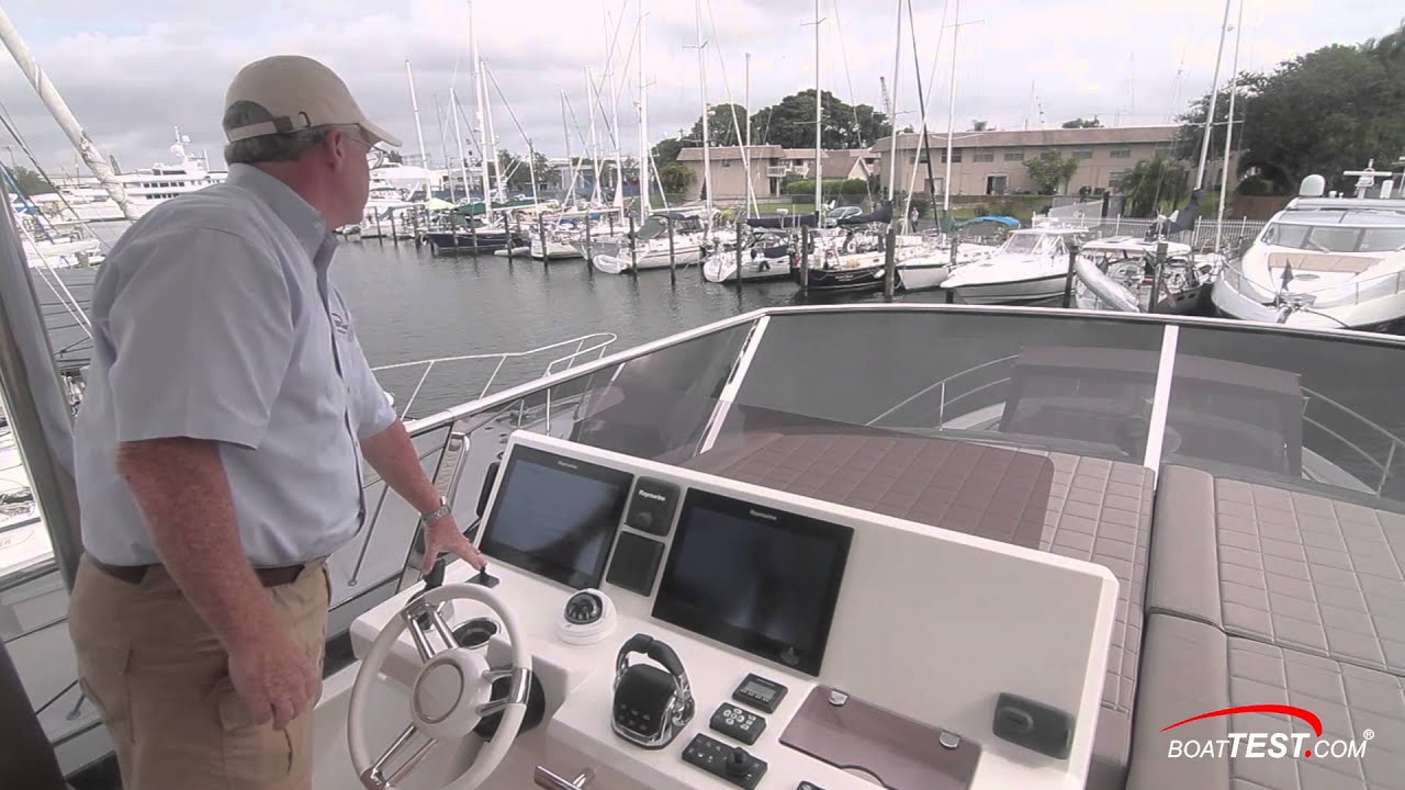 Prestige Yachts 680 Test 2015- By BoatTest.com