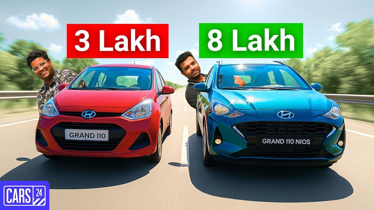 Is the OLD i10 BETTER than the NEW i10? #cars24