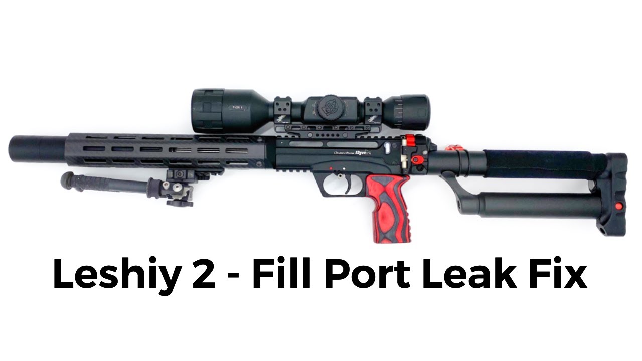 EDgun Leshiy 2 Fill Port Leak Repair