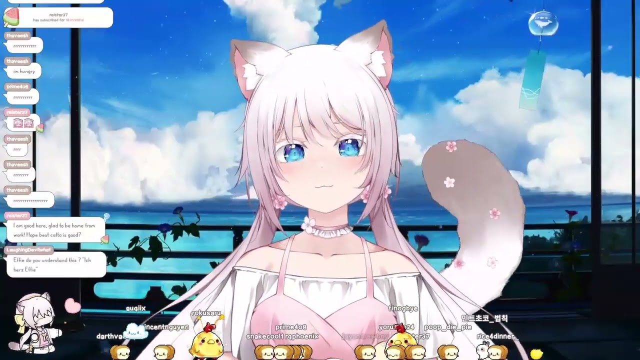 Effiez 🌸・Thursday Chill「 CAT VTUBER 」25/08-22