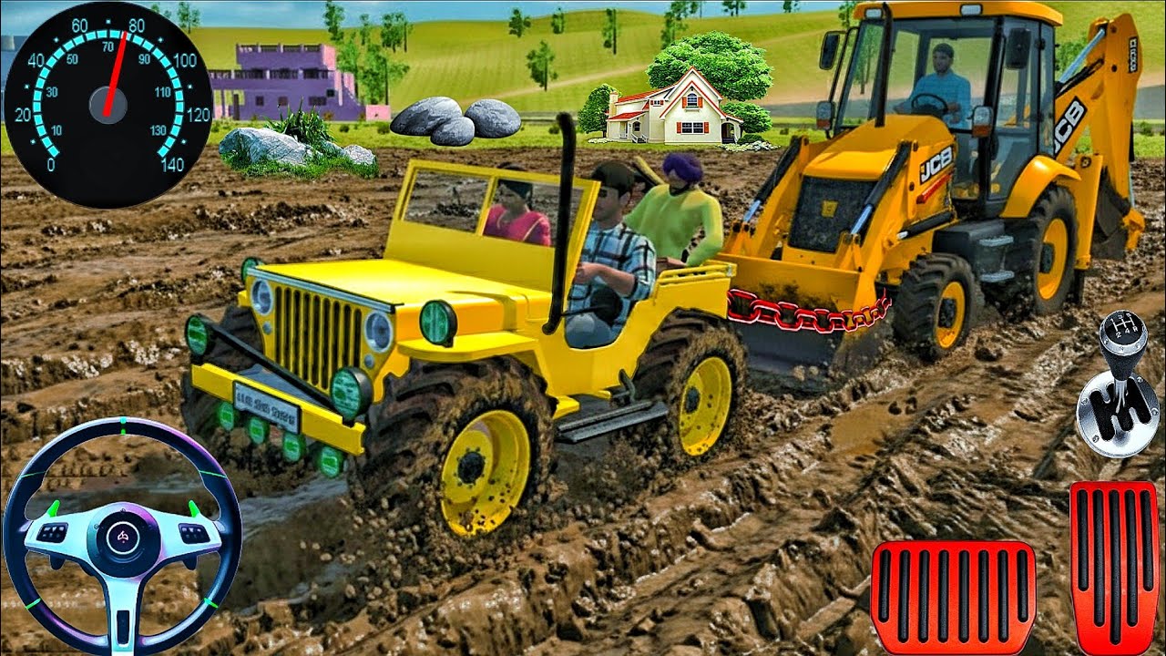 4x4 Offroad Jeep Driving Simulator 3D - Drive SUV 4x4 jeep Offroad Game - Android GamePlay part 11