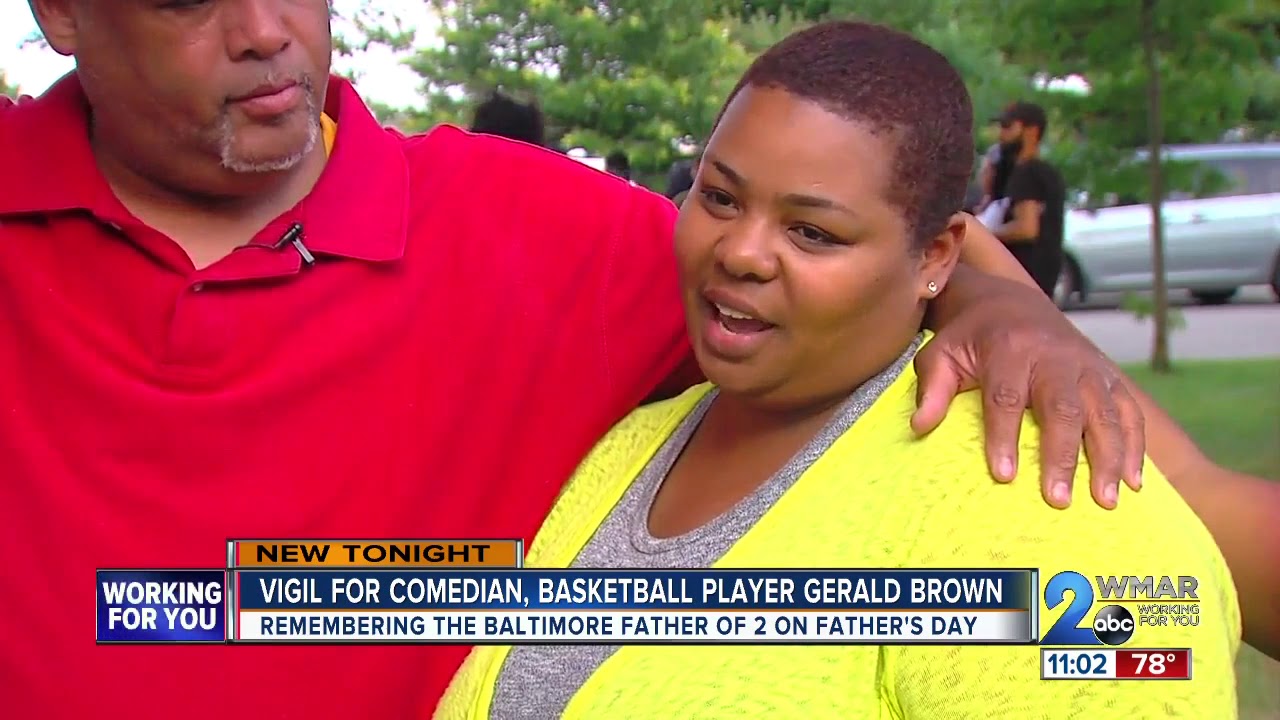 Slain father and basketball star Gerald Brown honored on Father's Day