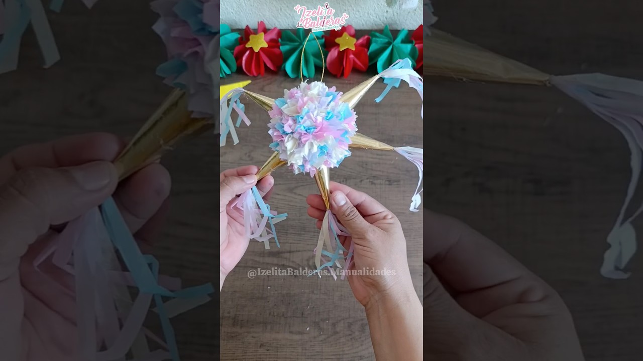 Piñata Mini Súper Fácil | Piñatita Decorativa para Fiestas
