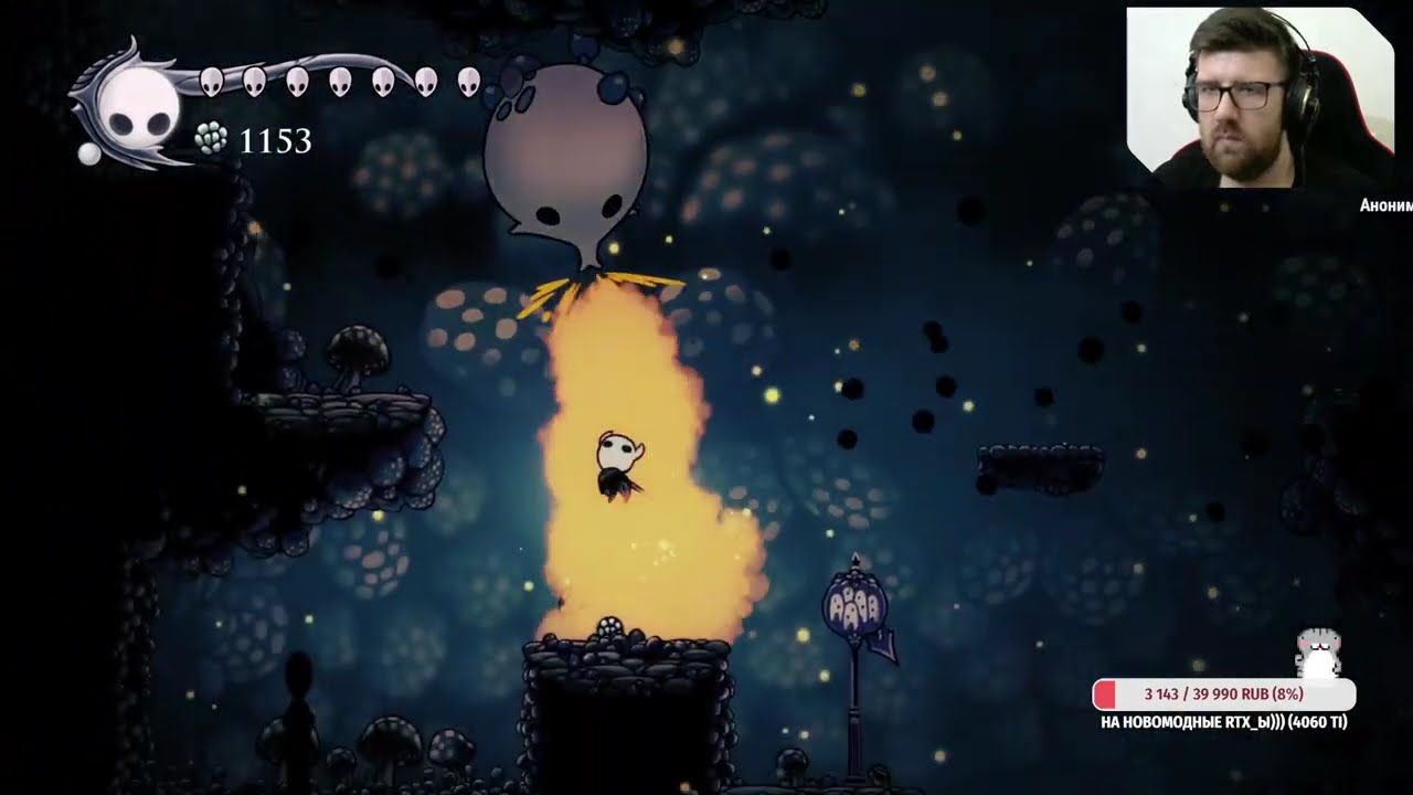 Hollow Knight Стальная душа на 100% Челлендж (2) #soulsrunner #hollowknight #hollowknightsteelsouls