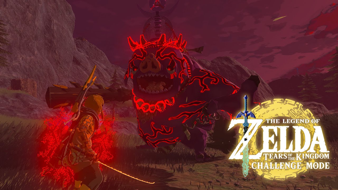 Boss Bokoblin Tyrant ! TotK Challenge Mode Mod