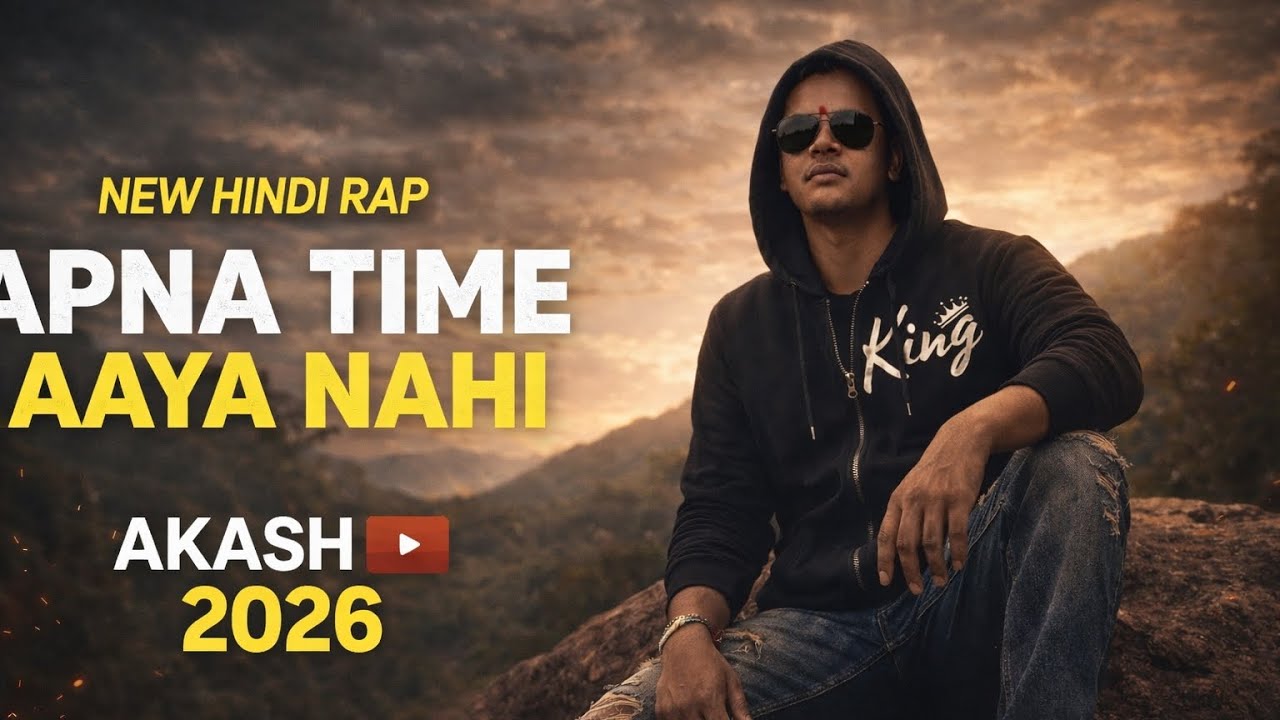Apna Time Aaya Nahi | New Hindi Rap 2026 | Akash | Motivational Attitude Rap Song