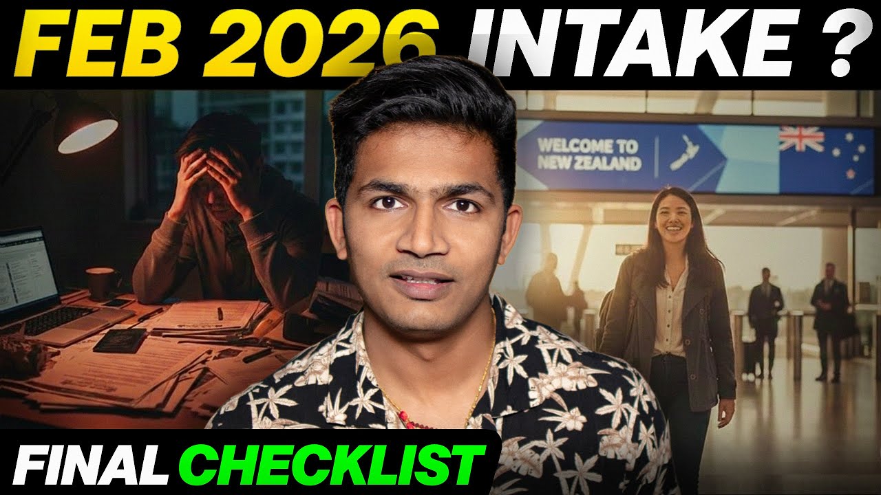 New Zealand Study Visa 2026 🇳🇿 | Complete Checklist to Avoid Student Visa Refusal