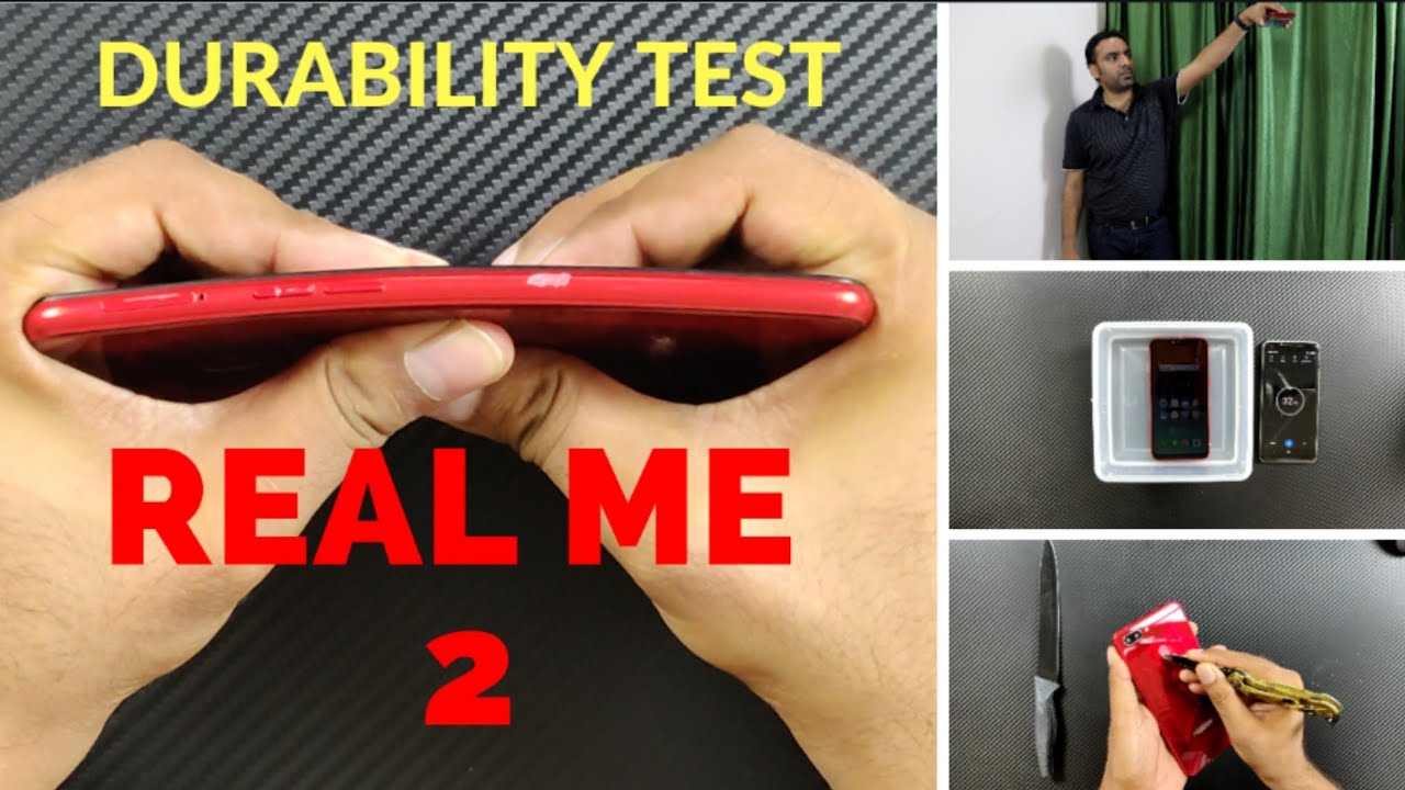 RealMe 2 Durability (SCRATCH BEND DROP WATER) Test | Gupta Information Systems | English