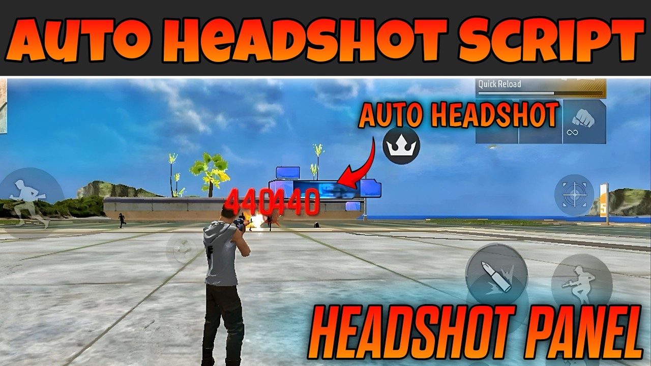 Auto Headshot Script Tutorial | Shah G Creator | Headshot Panel Map | Headshot Craftland Map Code