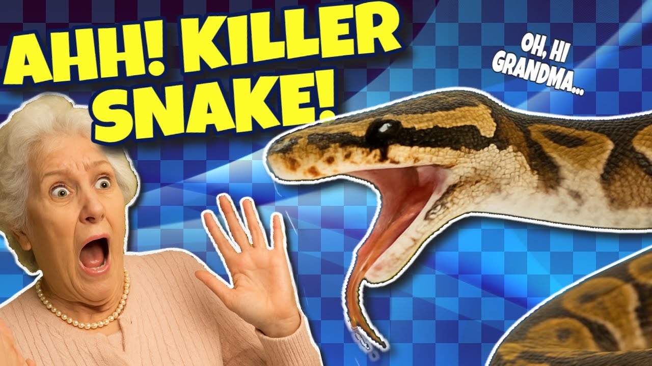 How To Convince Grandma That Your Ball Python Is Not Going To Kill You!