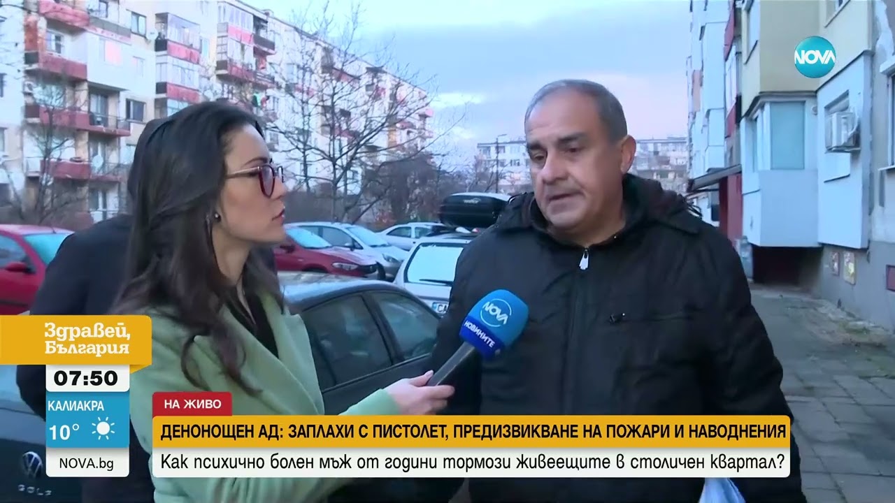 Заплахи с пистолет: Съседи се оплакват от постоянен тормоз от психично болен мъж