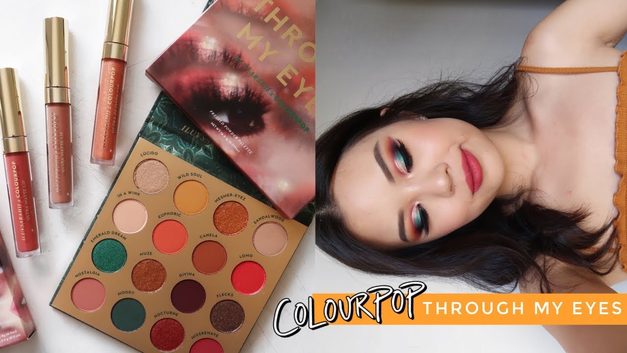 COLOURPOP X ILUVSARAHII THROUGH MY EYES ⋆ 3 Looks, Review + Comparisons!