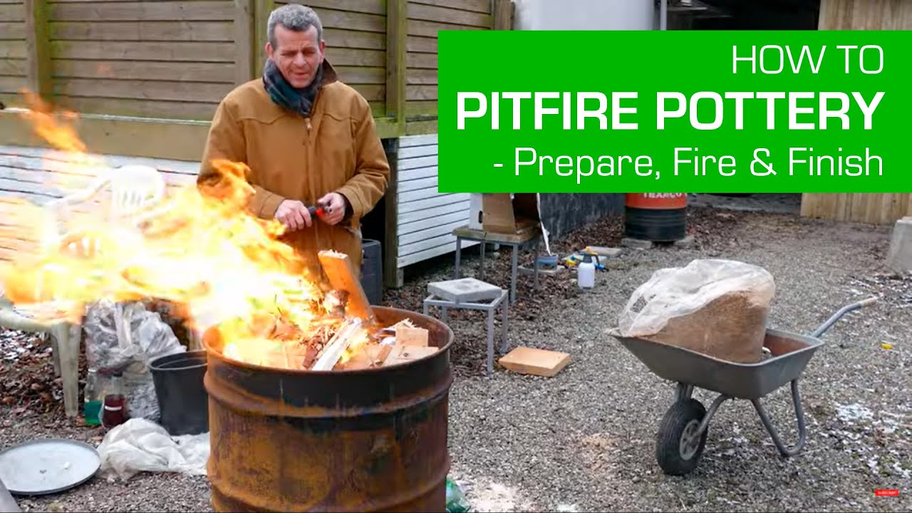 17. How to Pitfire Pottery in an Oil Drum (Barrel)