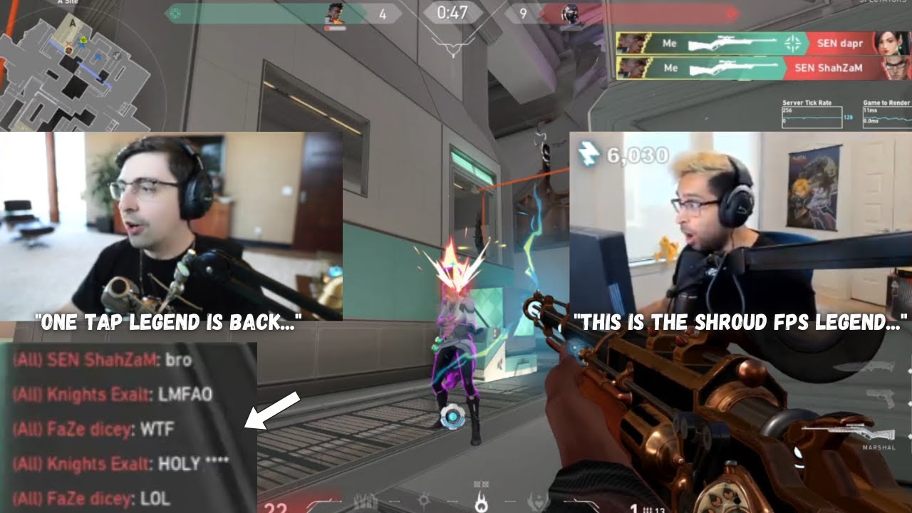 SHROUD Shocked ShahZaM & Other Valorant Pros By This...