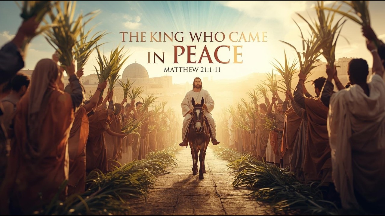 THE KING WHO CAME IN PEACE | Jesus The Giver Of Life - San Pedro