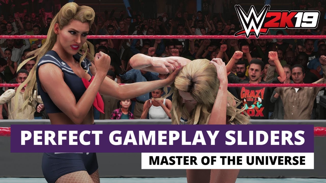 The Perfect WWE 2K19 Universe Mode Match Sliders!