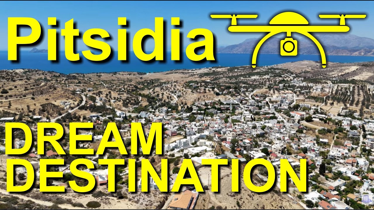 Pitsidia &ndash; Heraklion &ndash; Kreta von oben &ndash; 4K Drohnenvideo