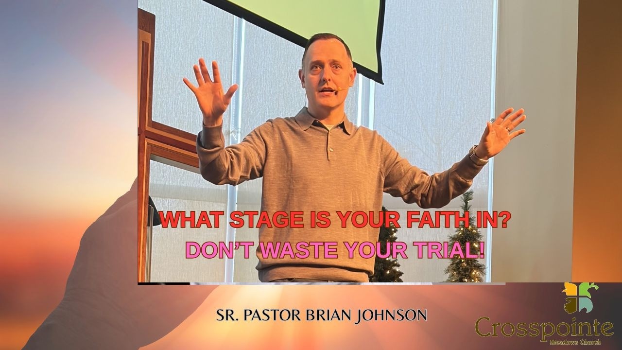 How God Shapes You Through Trials| Sr. Pastor Brian Johnson | Crosspointe Meadows Church