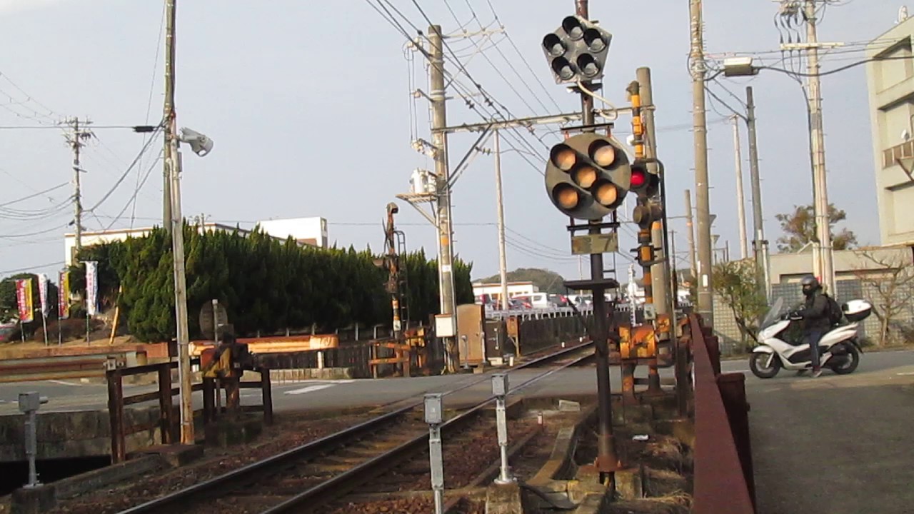 踏切動作反応灯　和歌山電鐵①