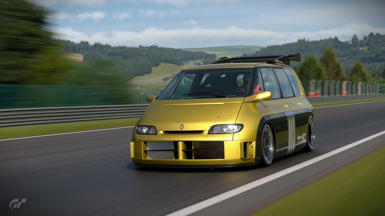 When you put an F1 v10 Engine in a Mini Van | Renault Escape F1