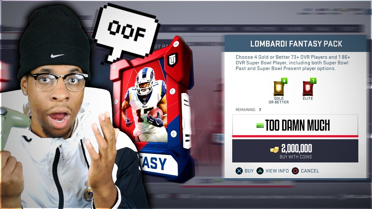 Spending WAY TOO MUCH On Super Bowl Packs ... SUPER BOWL PACK AND PLAY Madden 19