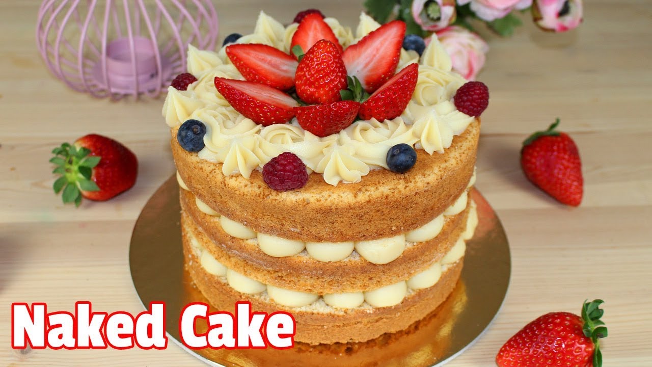 Naked Cake de Brigadeiro de Leite Ninho | Como Fazer Naked Cake de Brigadeiro de Leite Ninho