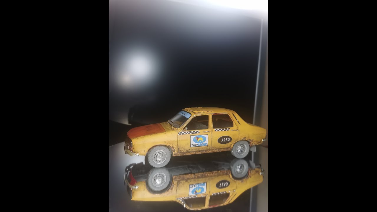 Macheta Dacia 1300 1:24 realizare