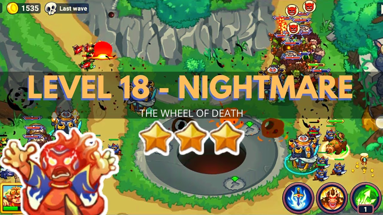 King of Defense 2: Level 18 NIGHTMARE / GAMEPLAY  / GUIDE / WALKTHROUGH
