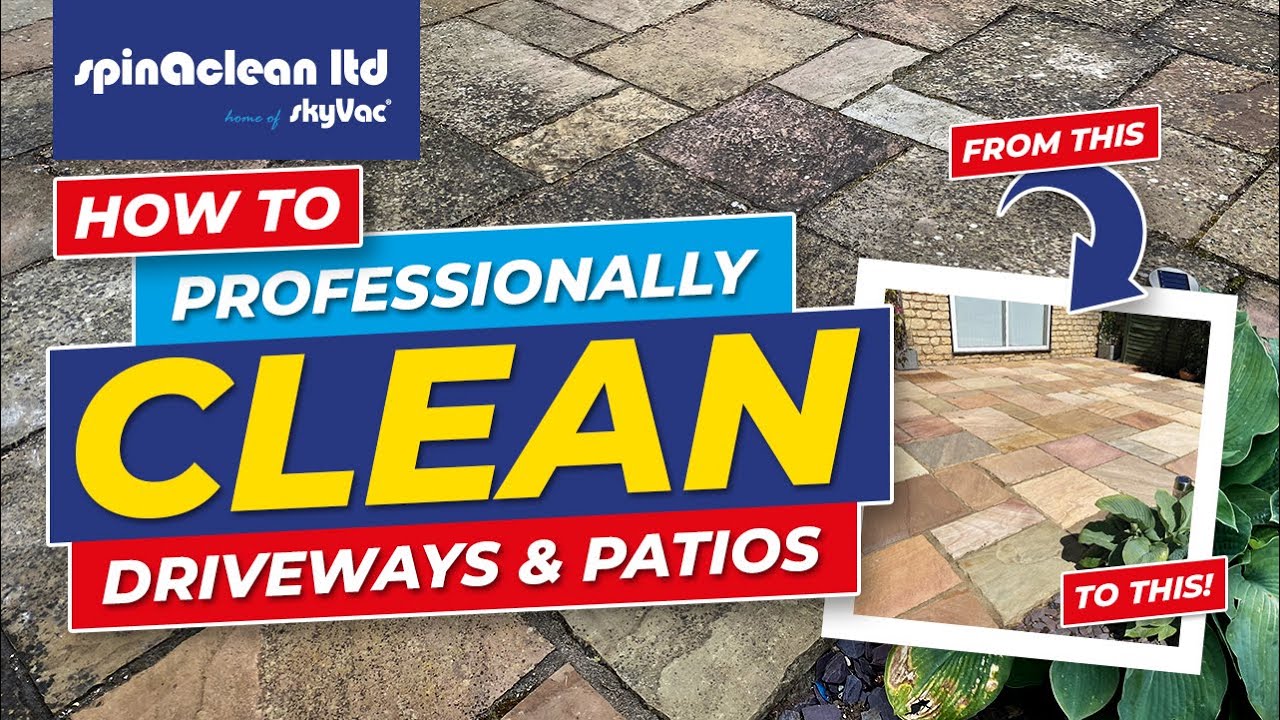 How to: Clean Paving, Driveways and Patios Professionally