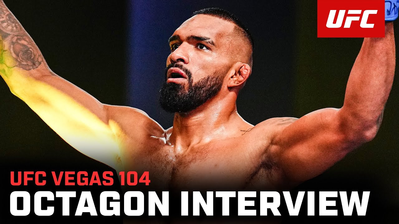 Brendson Ribeiro Octagon Interview | UFC Vegas 104