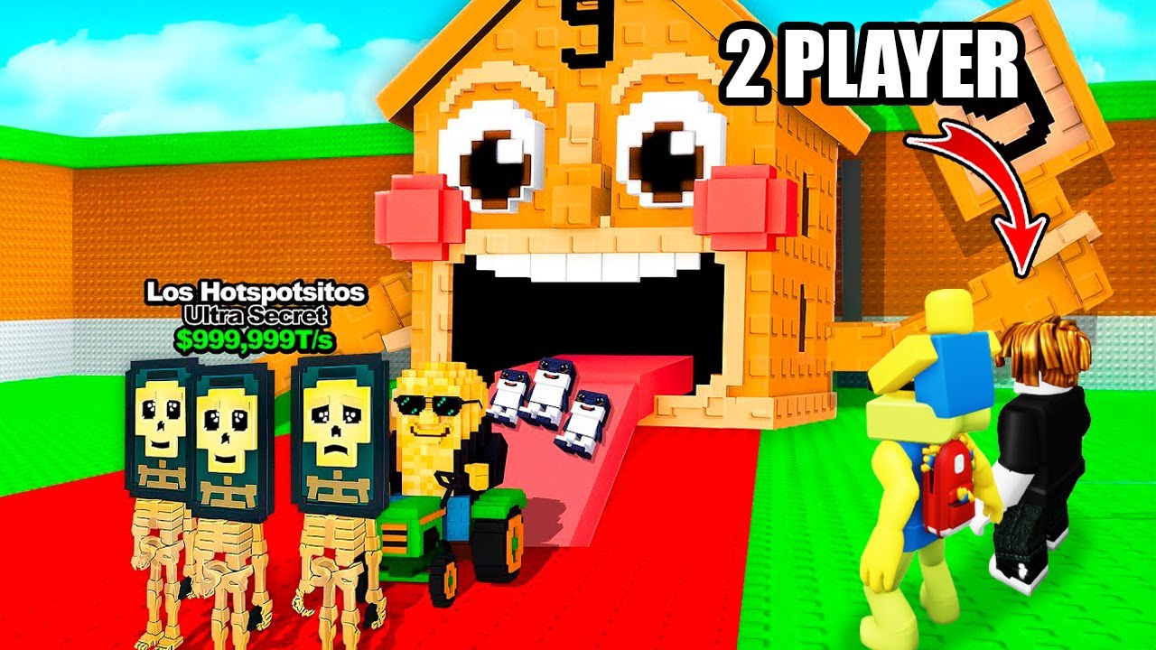 El PRIMO TOCINO y JEHX (2 JUGADORES) ROBAN BRAINROTS en EQUIPO